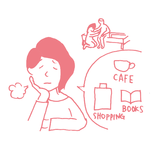 介護ばかりで、気持ちに余裕がなくなりがち。自分の時間も持てない。