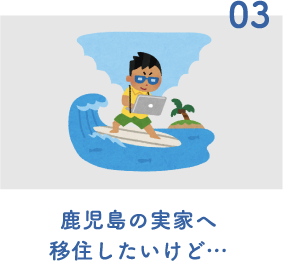 03 鹿児島の実家へ移住したいけど…