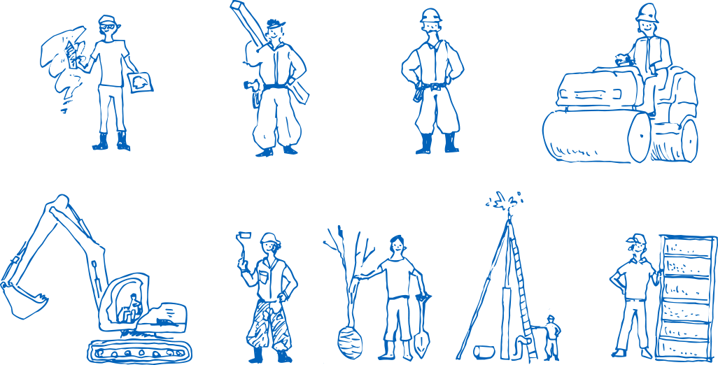 価値観とビジョンを共有した、信頼のおける28種の事業パートナー